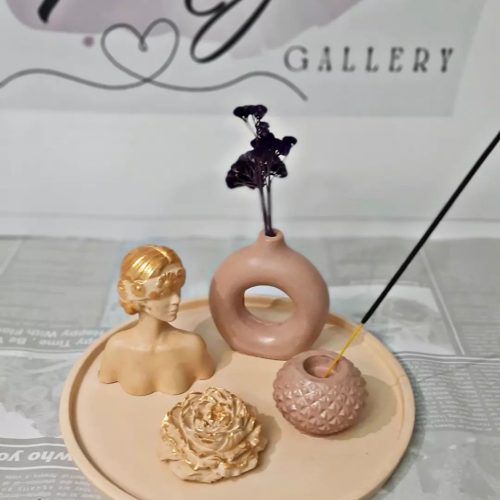 ست دکوری سنگی 5تیکه مدلMG1