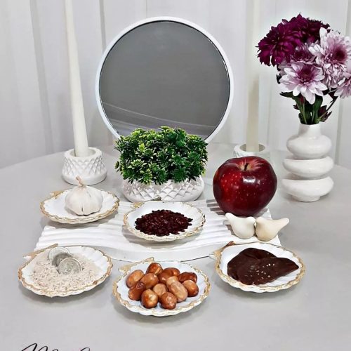 هفت سین سنگی بتنی صدف