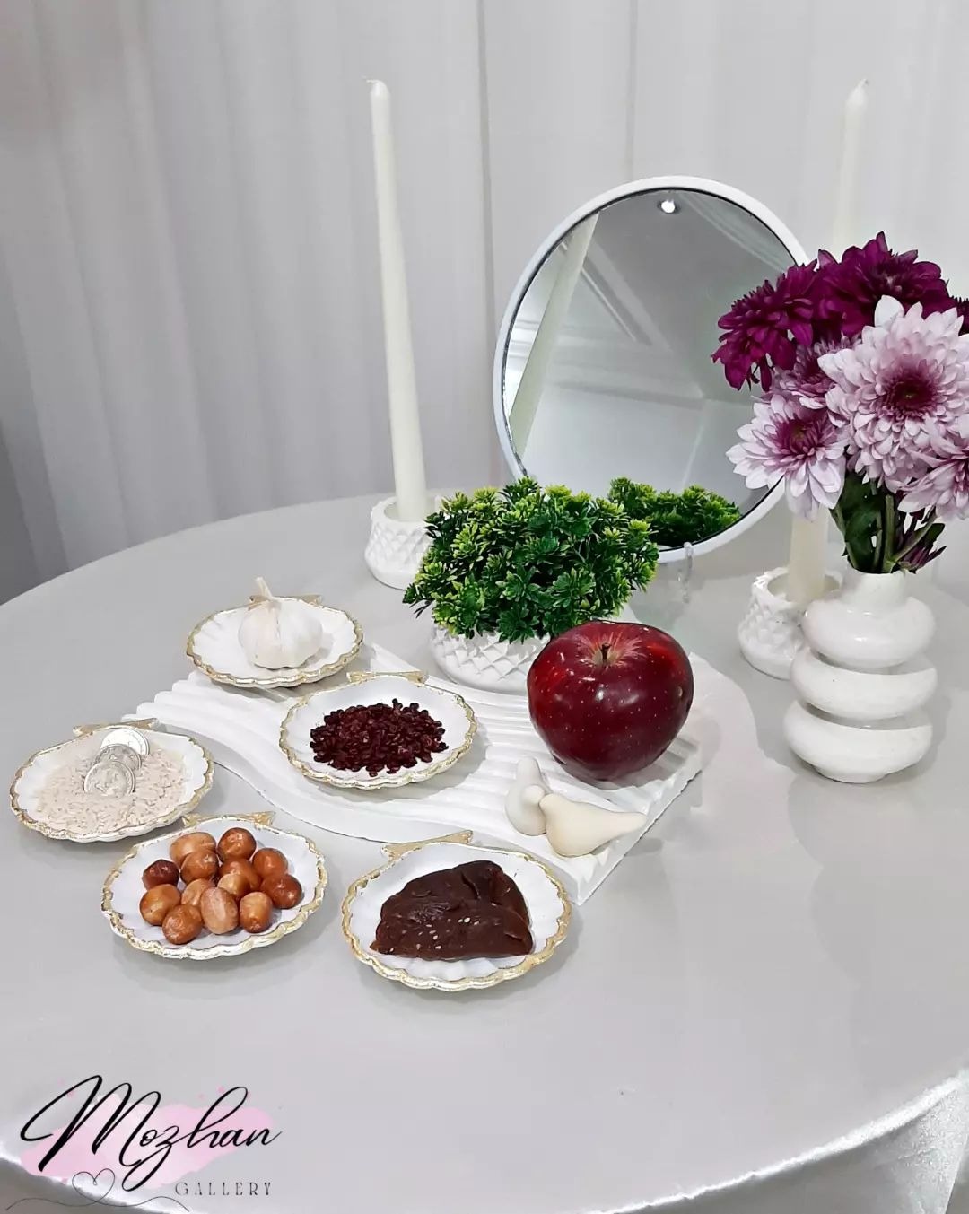 هفت سین سنگی بتنی صدف - Image 3