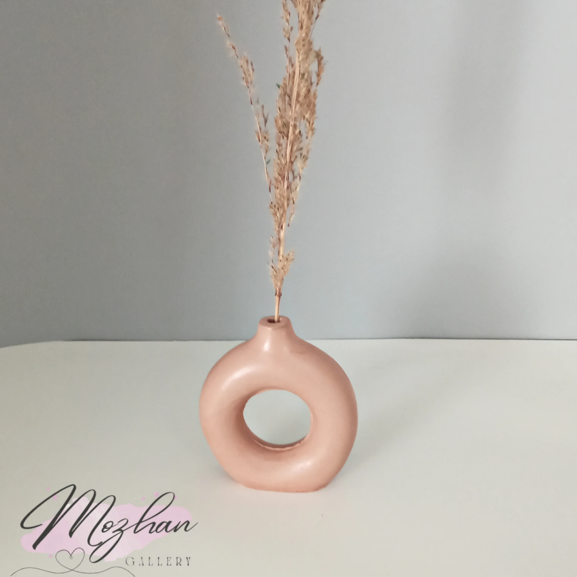 گلدان سنگ مصنوعی دونات کوچک