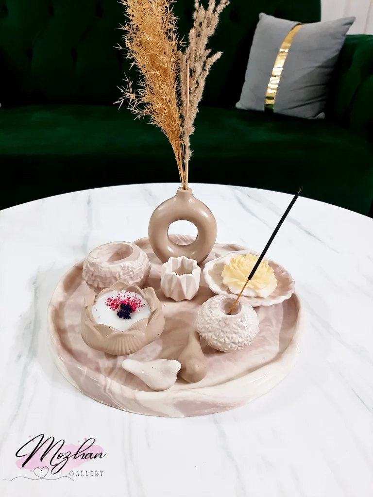 ست دکوری سنگی (اکسسوری سنگ مصنوعی) دلبر