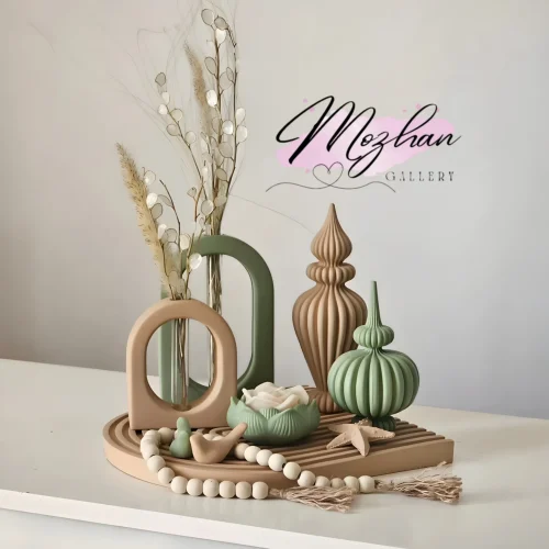 ست دکوری شیک مینیمال جنس سنگ مصنوعی