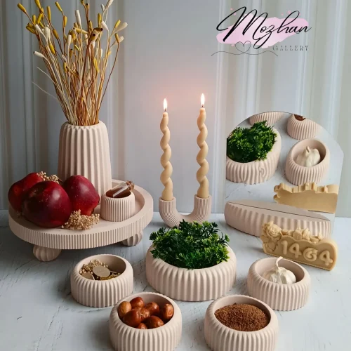 هفت سین سنگ مصنوعی 1405 شیاردار